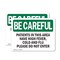 Signmission Safety Culture Sign, 5 in Width, Vinyl Decal, Rectangle OS-2PACK-BC-D-35-L-10074 - alternate 1